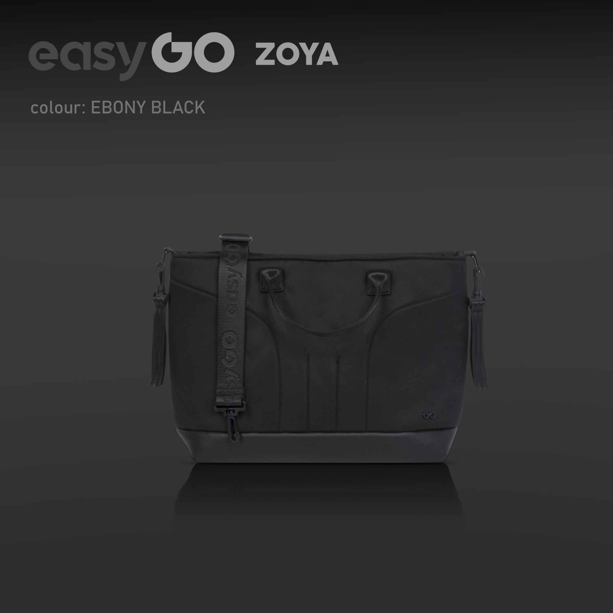 Torba do wózka dziecięcego EasyGo Hero Zoya Ebony Black