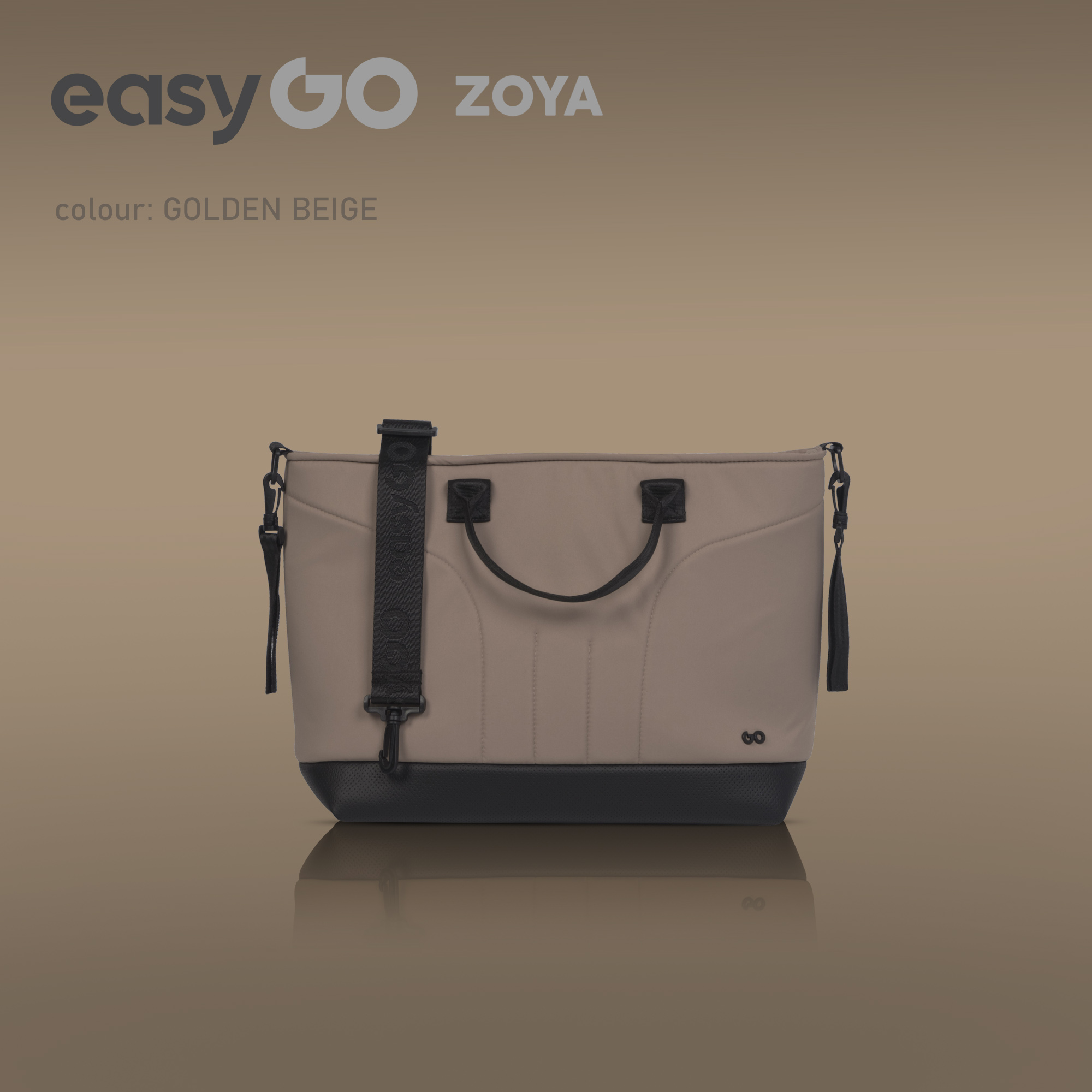 Torba do wózka dziecięcego EasyGo Hero Zoya Golden Beige