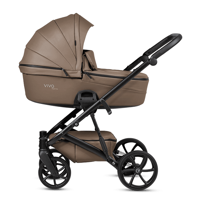 Tutis VIVA6+ LEATHER Cedar 083 Детская коляска 2 в 1