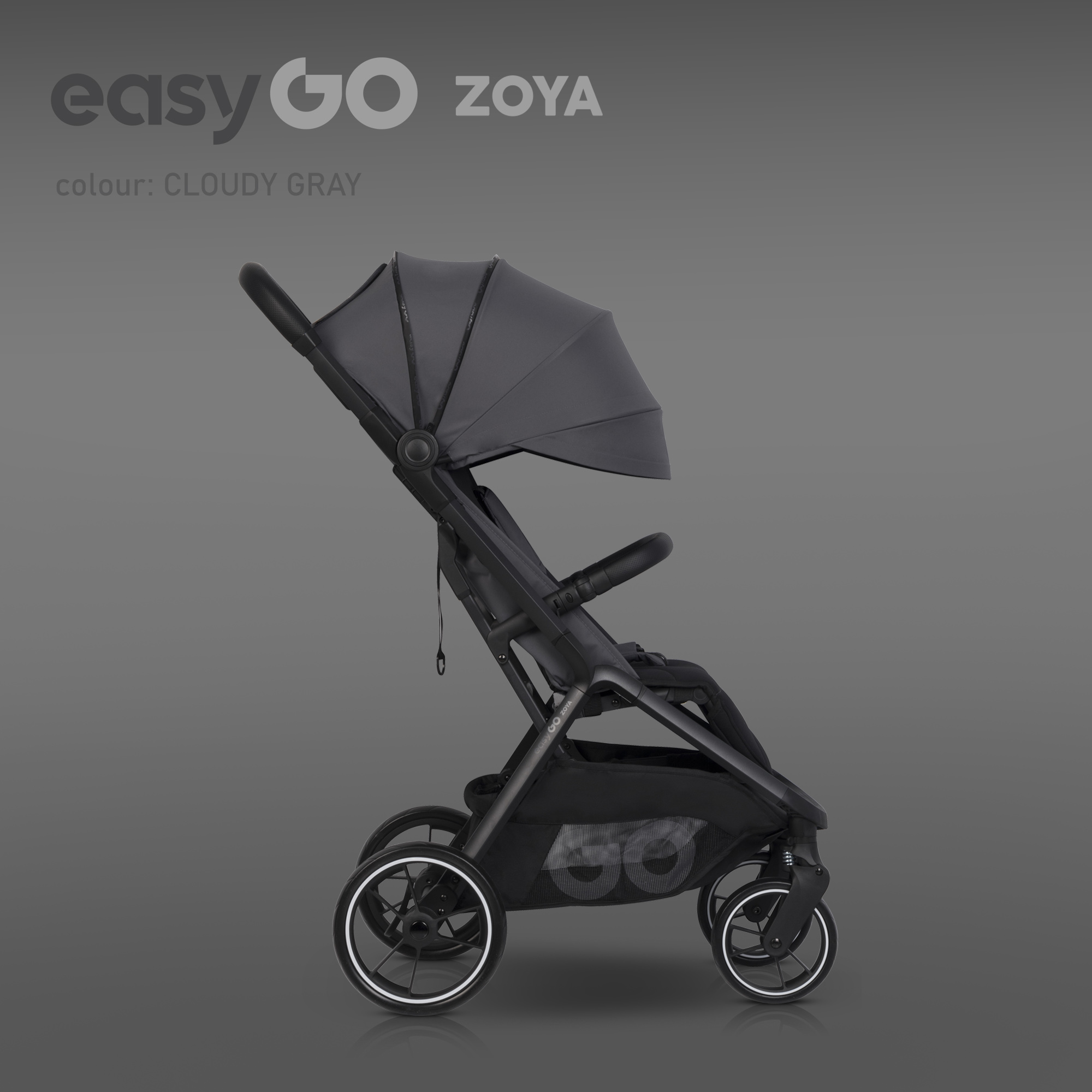 Wózek dziecięcy EasyGo Zoya Cloudy Gray
