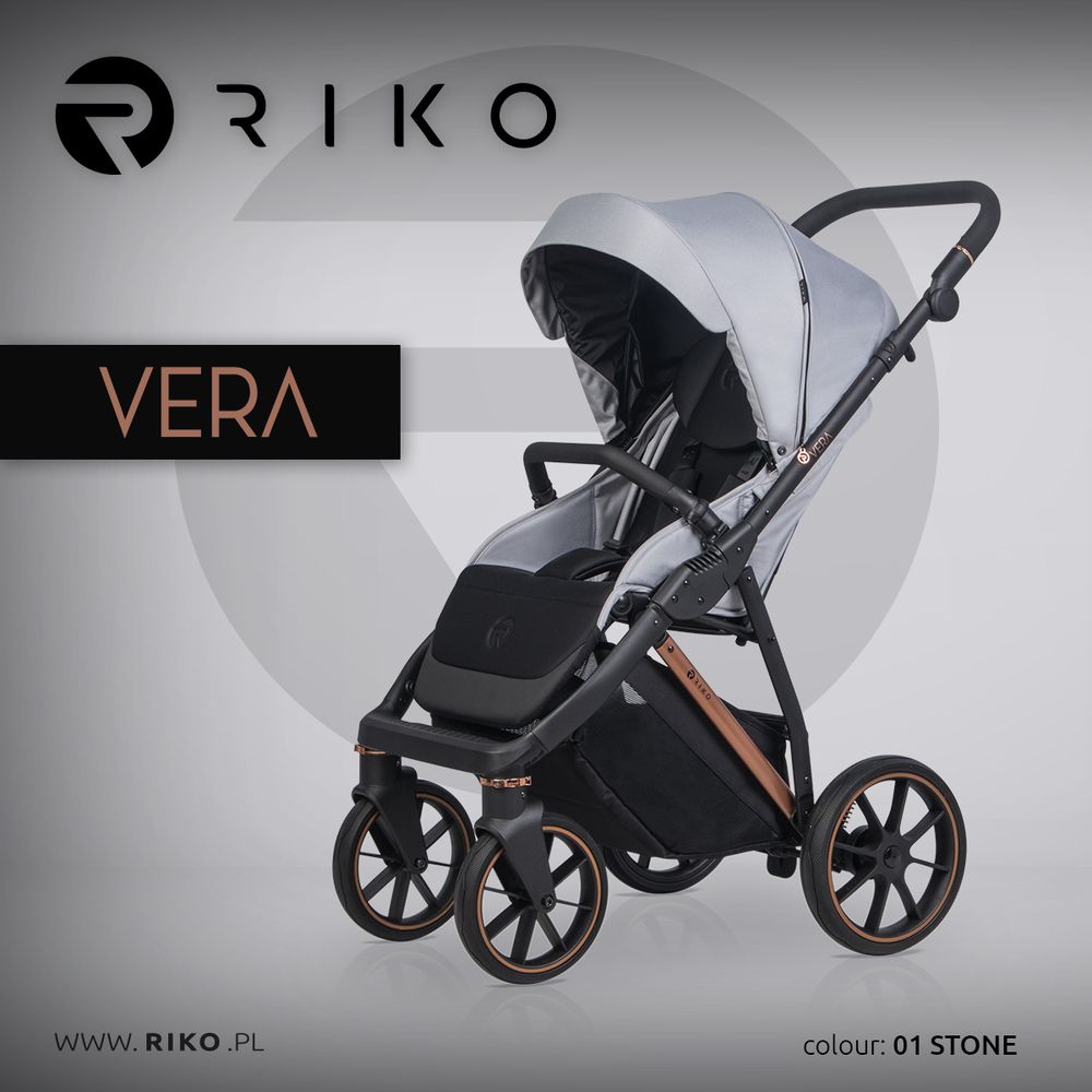 Riko Vera 01 Stone Прогулочная Коляска